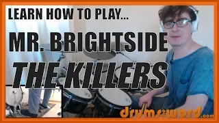 ★ Mr. Brightside (The Killers) ★ Drum Lesson PREVIEW | How To Play Song (Ronnie Vannucci)