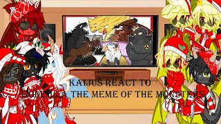 Kaijus react to Godzilla The MEME of Monsters Godzilla Animation