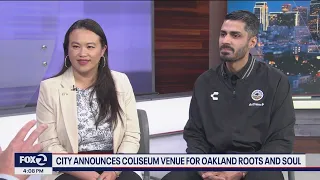 Oakland Roots, Soul soccer teams to play at Oakland Coliseum