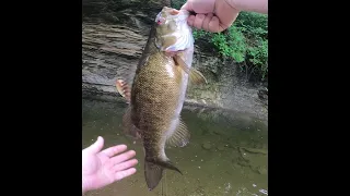 Big Sewickley Creek, Western Pa Fly Fishing (a stocked trout stream).