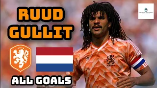 Ruud Gullit | All 17 Goals for Netherlands