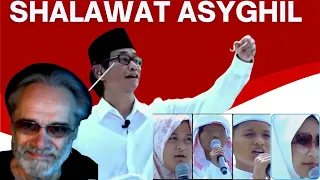 ORCHESTRA SHALAWAT ASYGHIL di Puncak Satu Abad NU  | REACTION by @GianniBravoSka