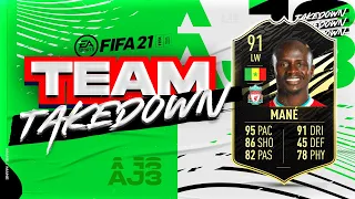 BEST OF TEAM OF THE WEEK MANE!!! Fifa 21 Team Takedown