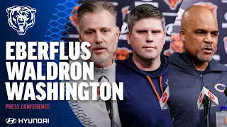 Waldron and Washington introductions | Chicago Bears