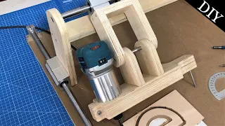 Amazing Woodworking Tool // Router Copy Carver - Duplicator