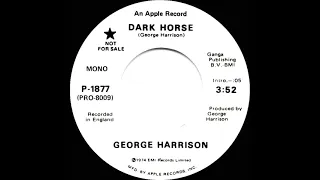 1974 George Harrison - Dark Horse (mono radio promo 45)