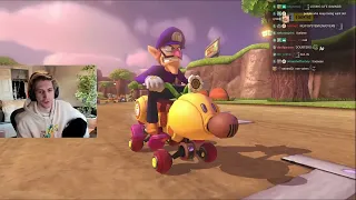 xQc Creates Millionaires and Beggars in Mario Kart!