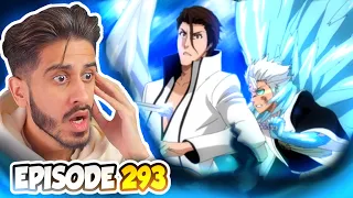 AIZEN VS EVERYONE!! || HITSUGAYA STABS HANAMORI! || Bleach Episode 293 REACTION