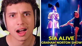 INSANELY GOOD !! Rapper Reacts to Sia - Alive (Best Performance) (Live From The Graham Norton Show)