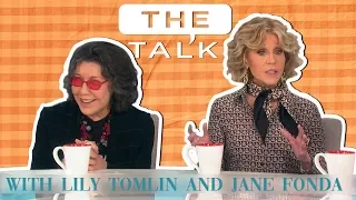 Jane Fonda and Lily Tomlin answering weird questions and talking Grace and Frankie | The Talk