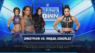 WWE Smackdown 23/09/22: Dakota Kai vs Raquel Gonzales