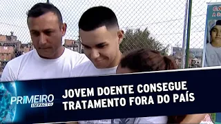 Jovem que sofre de doença degenerativa fará tratamento na Tailândia | Primeiro Impacto (18/11/19)