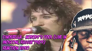 Cinderella - Nobody's Fool (Live in Moscow, Russia'1989) REACTION VIDEO