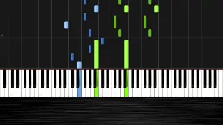 Eminem - The Monster ft. Rihanna - Piano Tutorial - Synthesia