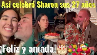 Así sorprendió GIANLUCA VACCHI a SHARON en su cumpleaños número 27 🥳🥳💐🎂🍹🍽