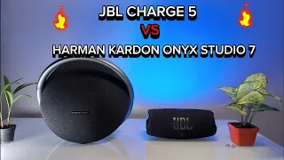 JBL charge 5🔥vs🔥Harman Kardon onyx studio 7 que batalla paliza?💪💪💪