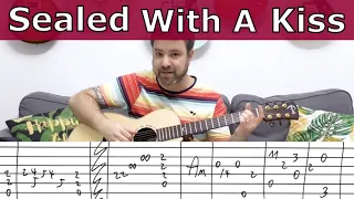 Fingerstyle Tutorial: Sealed with A Kiss | Guitar Lesson w/ TAB