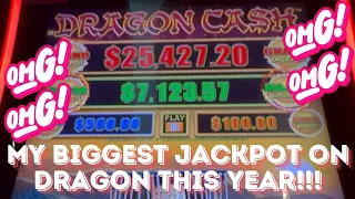 BIGGEST JACKPOT ON DRAGON CASH DRAGON LINK THIS YEAR!!!