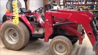 Massey Ferguson 1240 Tractor clutch repair