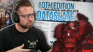 NEW WARHAMMER 40K DATASLATE - New Balance Changes and Patches for 10th edition
