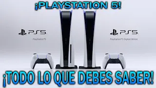 PLAYSTATION 5 ¡DISEÑO, VERSIONES Y PRECIO! ¡LA NUEVA CONSOLA DE SONY! EN 5 MINUTOS