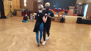 Curtis & Carola urban kiz @ Miri Afro-Latin Fiesta 2019