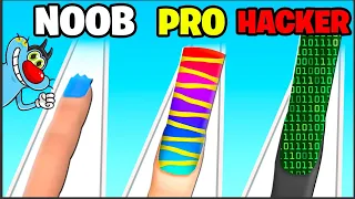 NOOB vs PRO vs HACKER  | In Nail Stack |  With Oggy And Jack | Rock Indian Gamer |