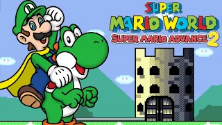 SUPER MARIO ADVANCE 2: SUPER MARIO WORLD: All Fortresses & Castles (As Luigi)