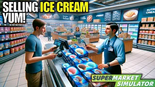 Is it Better to Run a Register or Not? | Supermarket Simulator Gameplay | Part 24