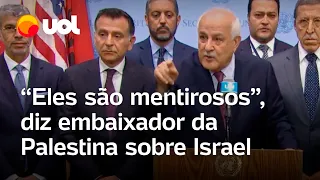 Embaixador da Palestina culpa Israel por mortes em hospital e chama versão israelense de ‘mentirosa’