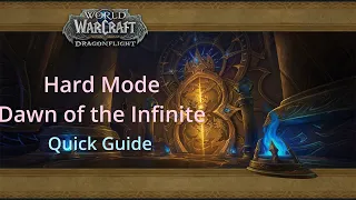 Quick Guide to Hard mode Dawn of the Infinite