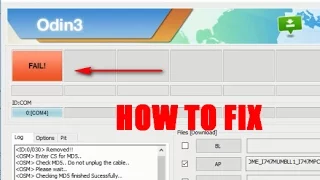 how to fix (Odin 3 12 fail!) samsung firmware flash tools problem and solution 100% tested