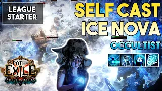 [3.19] Self Cast Ice Nova Build (League Starter) | Occultist | Lake of Kalandra | Path of Exile 3.19