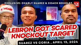 Charly Suarez Targets Knockout vs Coria | Feels Henry LeBron got scared