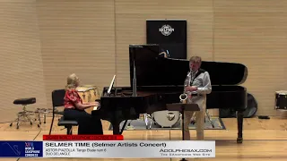 Tango Etude Nº6 by Astor Piazzolla   Claude Delangle   XVIII World Sax Congress 2018 #adolphesax