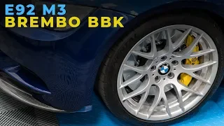 E92 M3 Gets Brembo BBK Front and Rear