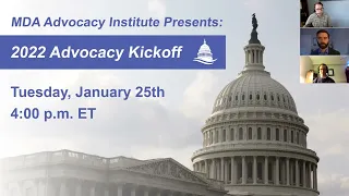 MDA Advocacy Institute 2022 Advocacy Kickoff