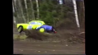 Kaakkoisralli 17.10.1998 - SS 2, SS 3 & SS 4 - Crash & Action