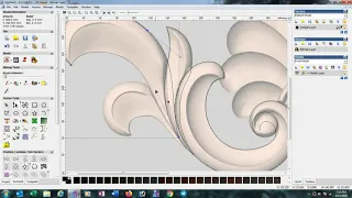 How to make 3d design in Artcam 2008 ( English +Hindi Language)