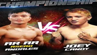 Joey Canoy vs ArAr Andales full fight | WBO CHAMPIONSHIP FIGHT
