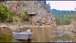 Sunburnt Country..  Fishing Adventure With Yindi Dog..