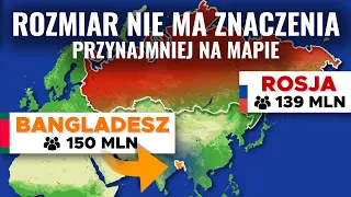 Rozmiar to nie wszystko... ROSJA ma mniej ludzi niż ten MAŁY kraj?