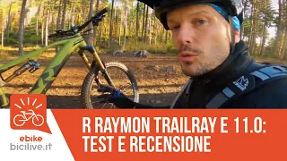 eMTB R Raymon TRAILRAY E 11.0 2021: test e recensione