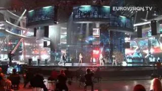 Waldo's People's first rehearsal (impression) at the 2009 Eurovision Song Contest