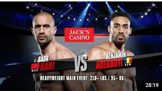 Badr Hari vs Benjamin Adegbuyi - FullFight 2021