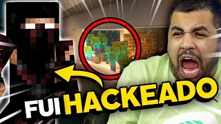 HACKEARAM MINHA CONTA E ZUARAM MEU MUNDO NO MINECRAFT