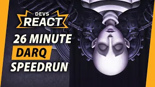 DARQ Developer Reacts to 26 Minute Speedrun (Alongside Speedrunner!)