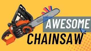 BLACK+DECKER 20V MAX* Cordless Chainsaw Kit | Great Little Chainsaw!