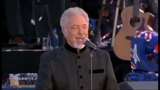 🌻Delilah  / Tom Jones ( Diamond Jubilee Concert 2012 ) HD