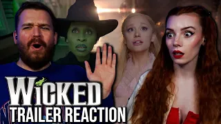 Wicked Trailer Reaction | Part One | Cynthia Erivo & Ariana Grande